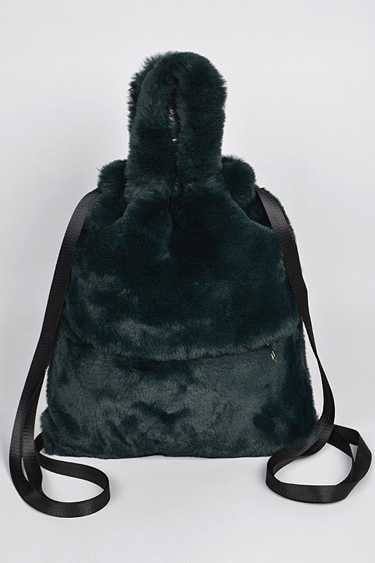The Fur Is Real...No Cap Tote & Backpack