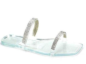 Radiate - Clear Bling Sandals